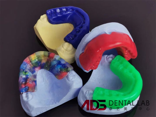 गुणवत्ता  ISO FDA Approved Dental Mouth Guard Night Guard Mouthpiece फैक्टरी